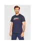 Tommy Jeans Tricou Corp Logo DM0DM15379 Bleumarin Regular Fit - Pled.ro