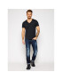 Tommy Jeans Tricou DM0DM04410 Negru Regular Fit - Pled.ro