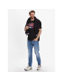 Tommy Jeans Tricou DM0DM16407 Negru Relaxed Fit - Pled.ro