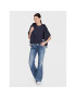 Tommy Jeans Tricou Essential DW0DW14876 Bleumarin Slim Fit - Pled.ro