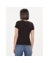 Tommy Jeans Tricou Essential DW0DW17383 Negru Slim Fit - Pled.ro