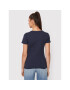 Tommy Jeans Tricou Essential Logo DW0DW13696 Bleumarin Regular Fit - Pled.ro