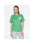 Tommy Jeans Tricou Homegrown DW0DW15474 Verde Relaxed Fit - Pled.ro