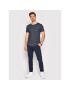 Tommy Jeans Tricou Jaspe DM0DM09586 Bleumarin Slim Fit - Pled.ro