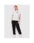 Tommy Jeans Tricou Modern Signature DW0DW12851 Alb Relaxed Fit - Pled.ro