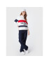 Tommy Jeans Tricou polo Archive DW0DW14258 Alb Oversize - Pled.ro