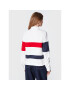 Tommy Jeans Tricou polo Archive DW0DW14258 Alb Oversize - Pled.ro