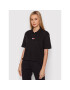 Tommy Jeans Tricou polo Center Badge DW0DW10347 Negru Relaxed Fit - Pled.ro