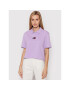 Tommy Jeans Tricou polo Center Badge DW0DW10347 Violet Relaxed Fit - Pled.ro