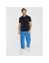 Tommy Jeans Tricou polo Collegiate Velour DM0DM15079 Bleumarin Regular Fit - Pled.ro