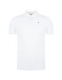 Tommy Jeans Tricou polo DM0DM04266 Alb Slim Fit - Pled.ro