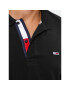 Tommy Jeans Tricou polo DM0DM15370 Negru Slim Fit - Pled.ro