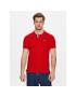 Tommy Jeans Tricou polo DM0DM15940 Roșu Slim Fit - Pled.ro