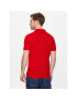 Tommy Jeans Tricou polo DM0DM15940 Roșu Slim Fit - Pled.ro