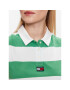 Tommy Jeans Tricou polo DW0DW15325 Verde Relaxed Fit - Pled.ro