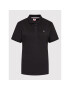 Tommy Jeans Tricou polo Flag Button DW0DW12536 Negru Slim Fit - Pled.ro