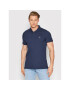 Tommy Jeans Tricou polo Solid Stretch DM0DM12219 Bleumarin Slim Fit - Pled.ro