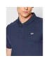 Tommy Jeans Tricou polo Solid Stretch DM0DM12219 Bleumarin Slim Fit - Pled.ro