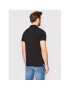 Tommy Jeans Tricou polo Solid Stretch DM0DM12219 Negru Slim Fit - Pled.ro