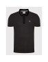 Tommy Jeans Tricou polo Solid Stretch DM0DM12219 Negru Slim Fit - Pled.ro