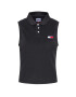 Tommy Jeans Tricou polo Tjw Badge DW0DW10119 Negru Regular Fit - Pled.ro