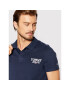 Tommy Jeans Tricou polo Washed DM0DM12966 Bleumarin Regular Fit - Pled.ro