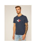 Tommy Jeans Tricou Retro DM0DM09391 Bleumarin Regular Fit - Pled.ro