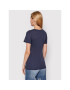 Tommy Jeans Tricou Skinny Essential Logo DW0DW12001 Bleumarin Skinny Fit - Pled.ro