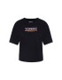 Tommy Jeans Tricou Sleeve Detail Logo Tee DW0DW08035 Negru Regular Fit - Pled.ro