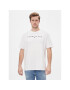 Tommy Jeans Tricou Tjm Reg Linear Logo Tee Ext DM0DM17993 Alb Regular Fit - Pled.ro