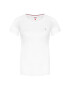 Tommy Jeans Tricou Tjw C Neck DW0DW09194 Alb Slim Fit - Pled.ro