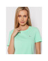 Tommy Jeans Tricou Tjw Soft DW0DW06901 Verde Regular Fit - Pled.ro