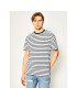 Tommy Jeans Tricou Tommy Stripe Tee DM0DM07808 Bleumarin Regular Fit - Pled.ro