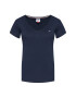 Tommy Jeans Tricou V Neck DW0DW09195 Bleumarin Slim Fit - Pled.ro