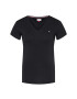 Tommy Jeans Tricou V Neck DW0DW09195 Negru Slim Fit - Pled.ro