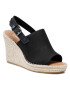 Toms Espadrile Monica 10013451 Negru - Pled.ro