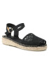 Toni Pons Espadrile Eulalia Negru - Pled.ro