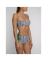 Tory Burch Bikini partea de sus Printed Underwire Bra Top 56939 Colorat - Pled.ro