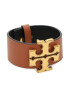 Tory Burch Brățară Eleanor Leather Bracelet 143767 Maro - Pled.ro