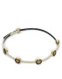 Tory Burch Brățară Miller Enamel Double-Wrap Bracelet 82721 Bej - Pled.ro