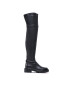 Tory Burch Cizme lungi muschetar Utility Lug Otk Boot 137660 Negru - Pled.ro