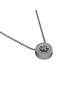 Tory Burch Colier Kira Enamel Pave Pendant Nackalce 143755 Negru - Pled.ro