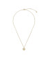 Tory Burch Colier Miller Pendant Necklace 137185 Auriu - Pled.ro