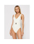 Tory Burch Costum de baie Miller Plunge 73219 Bej - Pled.ro