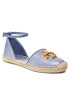 Tory Burch Espadrile Eleanor Dorsay Espadrille 88743 Albastru - Pled.ro