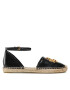 Tory Burch Espadrile Eleanor Dorsay Espadrille 88743 Negru - Pled.ro