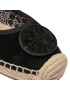 Tory Burch Espadrile Minnie Ballet Espadrille 78791 Negru - Pled.ro