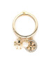 Tory Burch Inel Miller Pave Charm Ring 76348 Auriu - Pled.ro