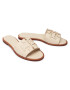 Tory Burch Șlapi Ines Slide 50109 Bej - Pled.ro