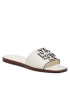 Tory Burch Șlapi Ines Slide 88784 Alb - Pled.ro